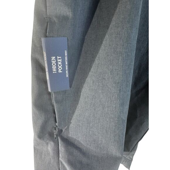 NWT Men's KENNETH COLE TECH SHORTS 38 Slim Fit SECURITY POCKET Moisture WICK - Picture 9 of 11